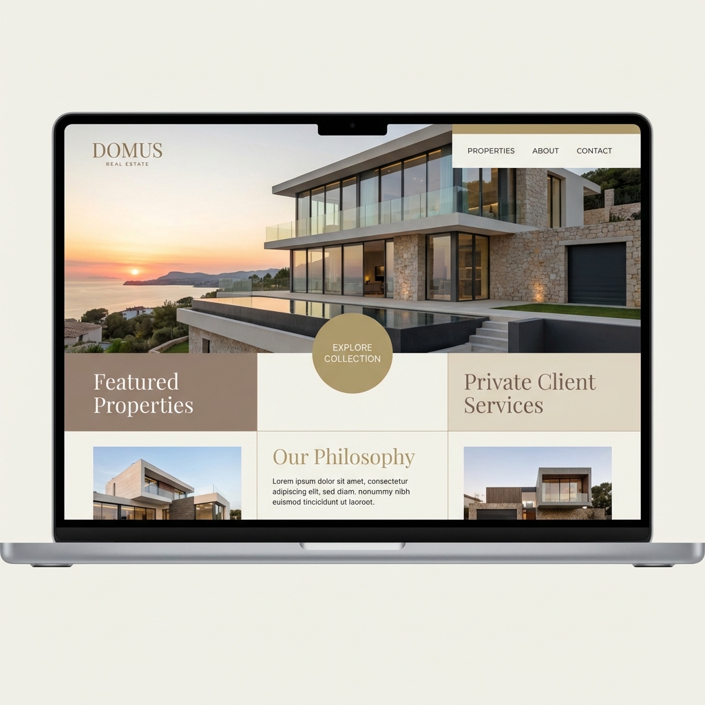 Luxury Real Estate Website